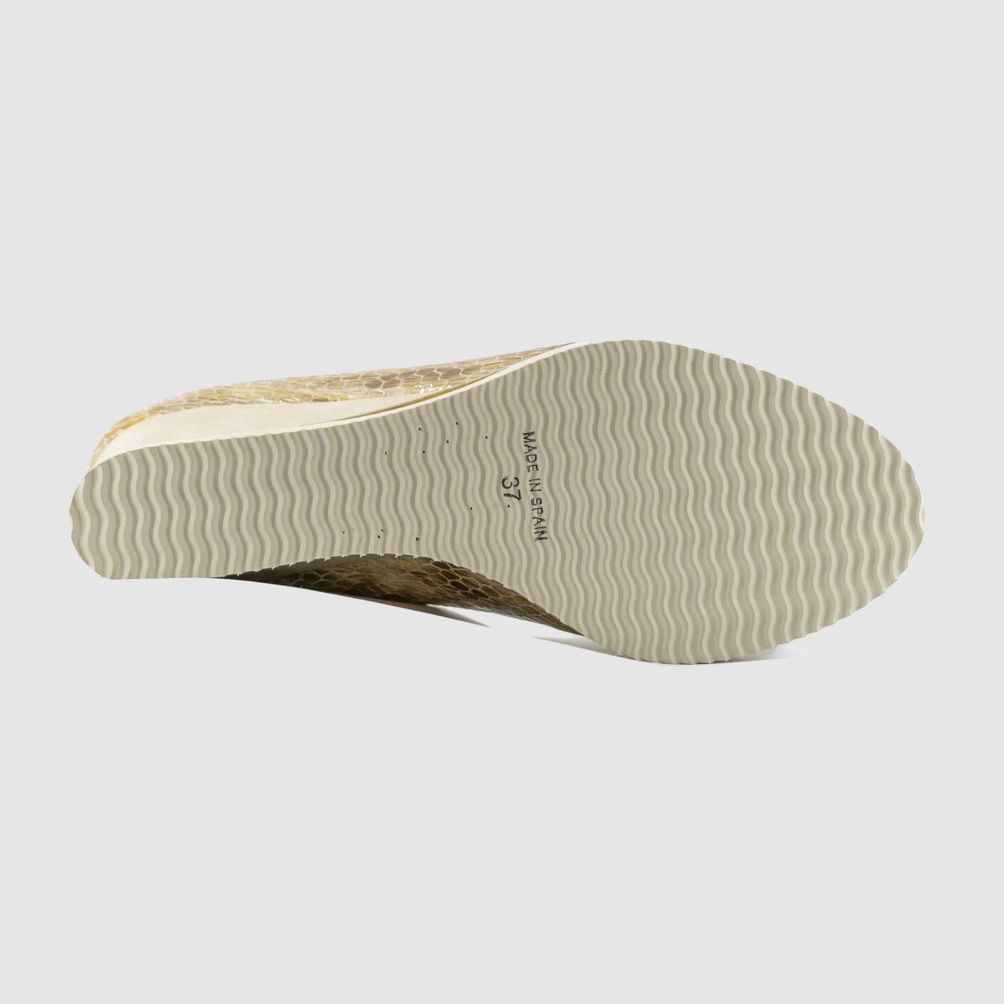 Chaussure-Femme-Dchicas-BAMBA-Beige-Cuir-Croco-Ballerine-Under