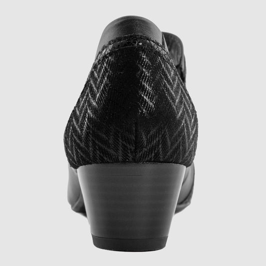 Chaussure-Femme-geollamy-perles-noir-cuir-trotteur-Back