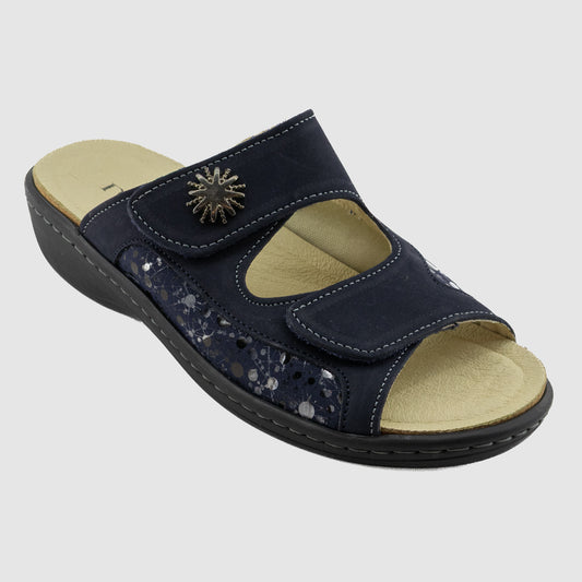 arbell-troyes-garant-bawean-marine-cuir-strech-mule