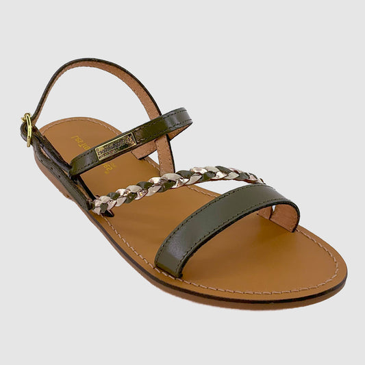 arbell-troyes-tropeziennes-batresse-kaki-cuir-nu-pied