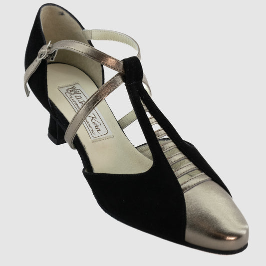 werner-kern-pippa-noir-or-cuir-danse