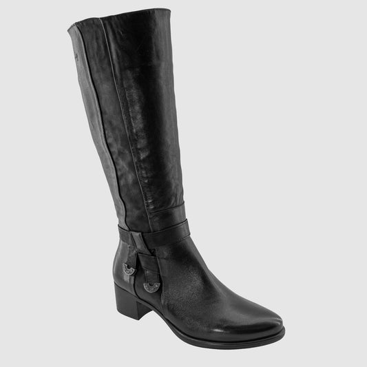 Botte-Femme-dorking-d7633-noir-cuir-botte