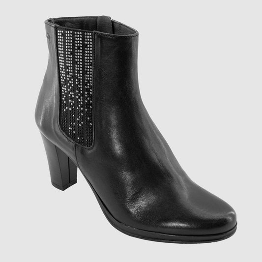 Chaussure-Femme-Dorking-d7206-noir-cuir-bottine