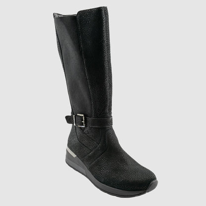 Destockage-Chaussure-Femme-waldlaufer-clara-noir-cuir-botte