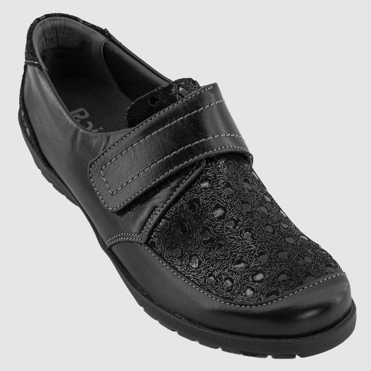 arbell-troyes-boissy-fionas-noir-cuir-imprime-sport