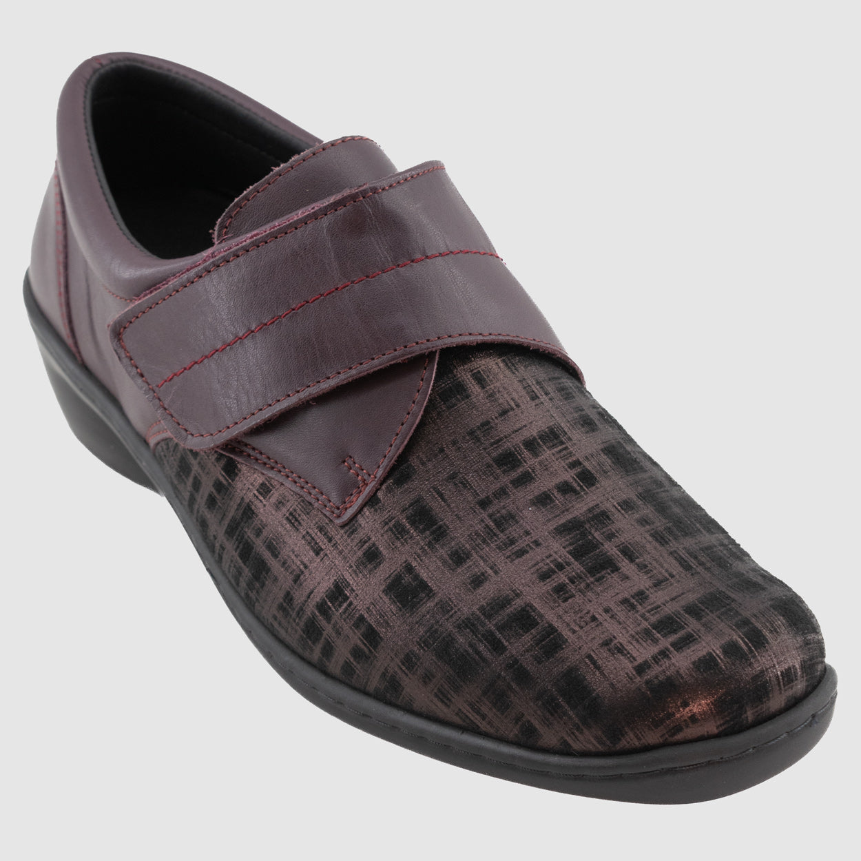 arbell-troyes-cabral-prune-cuir-strech