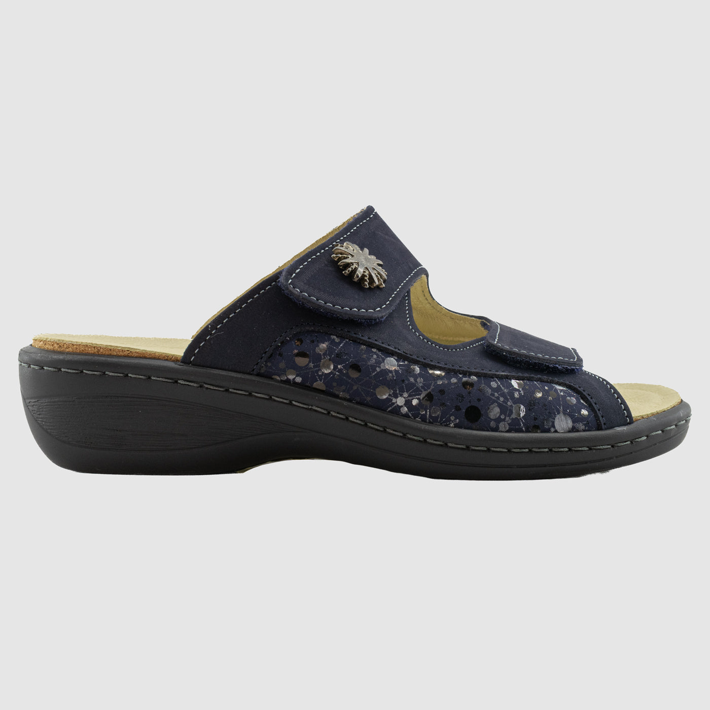 arbell-troyes-garant-bawean-marine-cuir-strech-mule-2