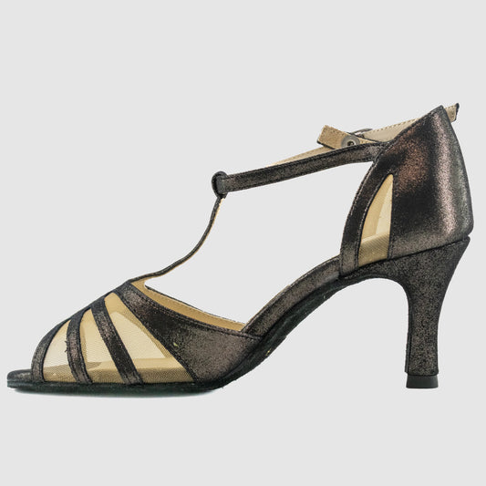 Merlet - SYRIAM Bronze Cuir Imprimé - Danse