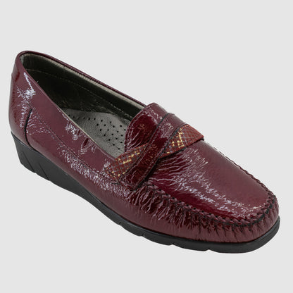 arbell-troyes-pedi-girl-lofen-bordeaux-cuir-vernis-sport