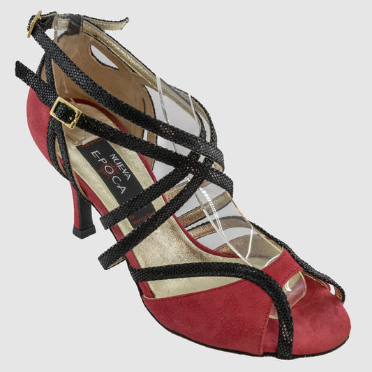 Werner Kern - COSIMA Rouge Noir Daim - Danse