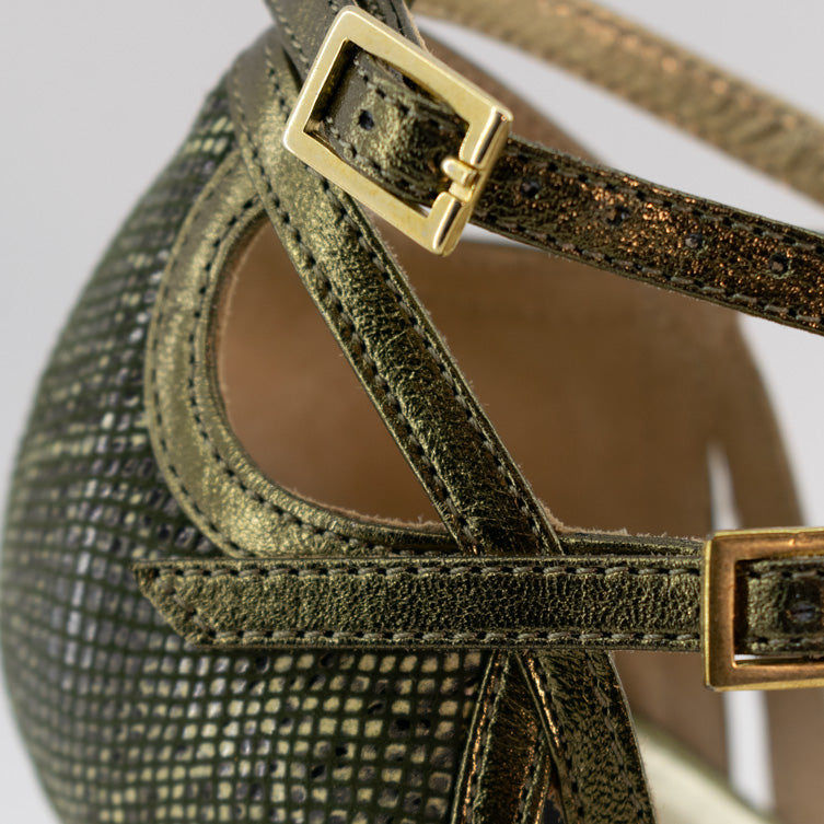 Werner Kern - PENELOPE Bronze Cuir Imprimé - Danse