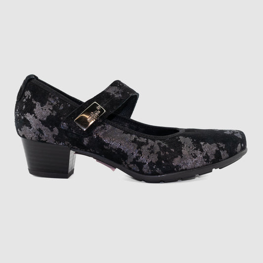 chaussure-femme-artika-diso-noir-etain-cuir-imprime-trotteur-side